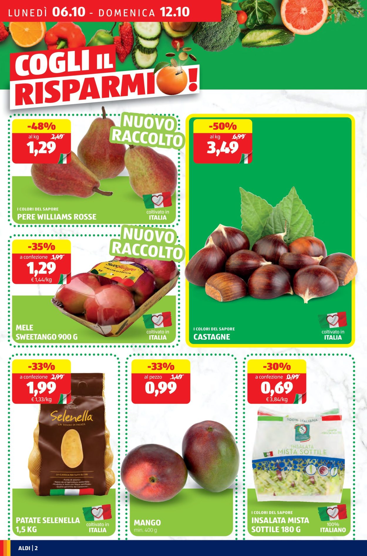 Volantino Aldi - 6/10/2025 - 12/10/2025. Pagina 2