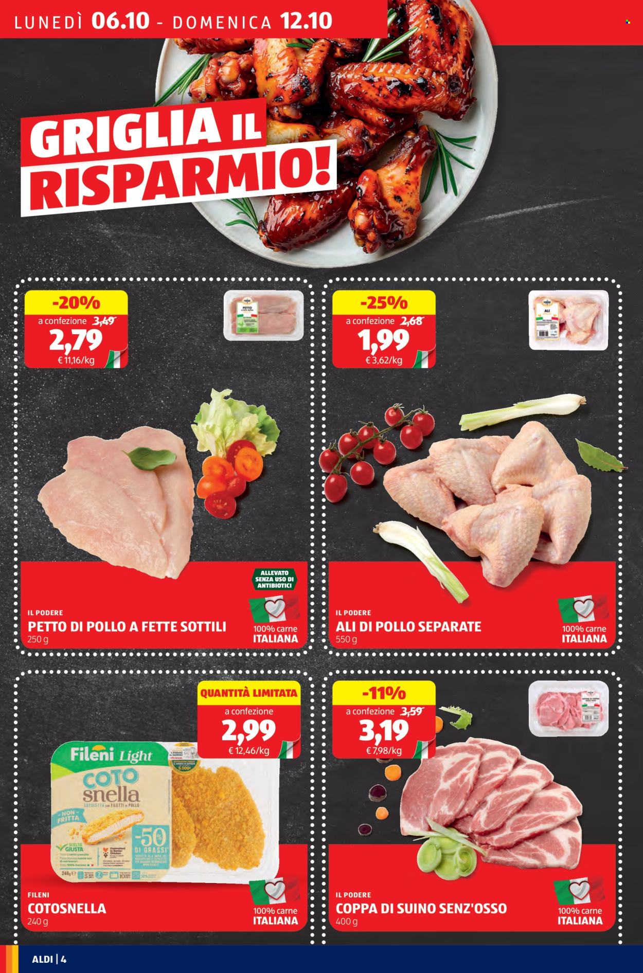 Volantino Aldi - 6/10/2025 - 12/10/2025. Pagina 4