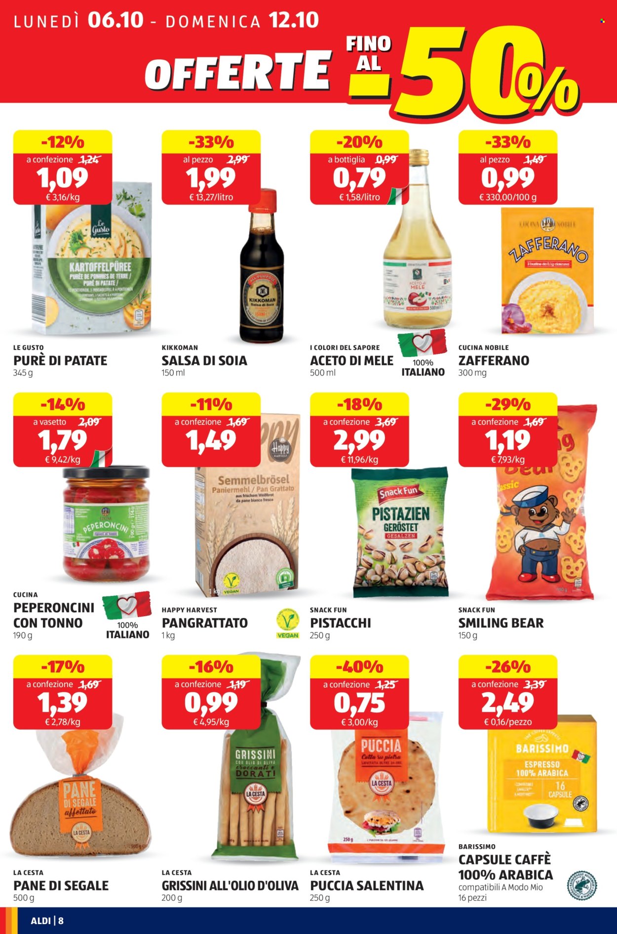 Volantino Aldi - 6/10/2025 - 12/10/2025. Pagina 8