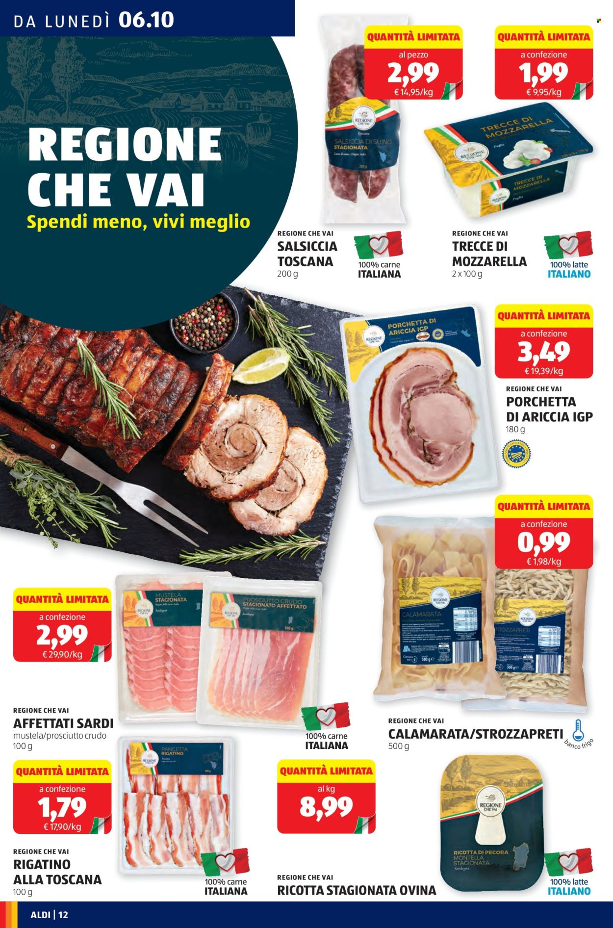 Volantino Aldi - 6/10/2025 - 12/10/2025. Pagina 12