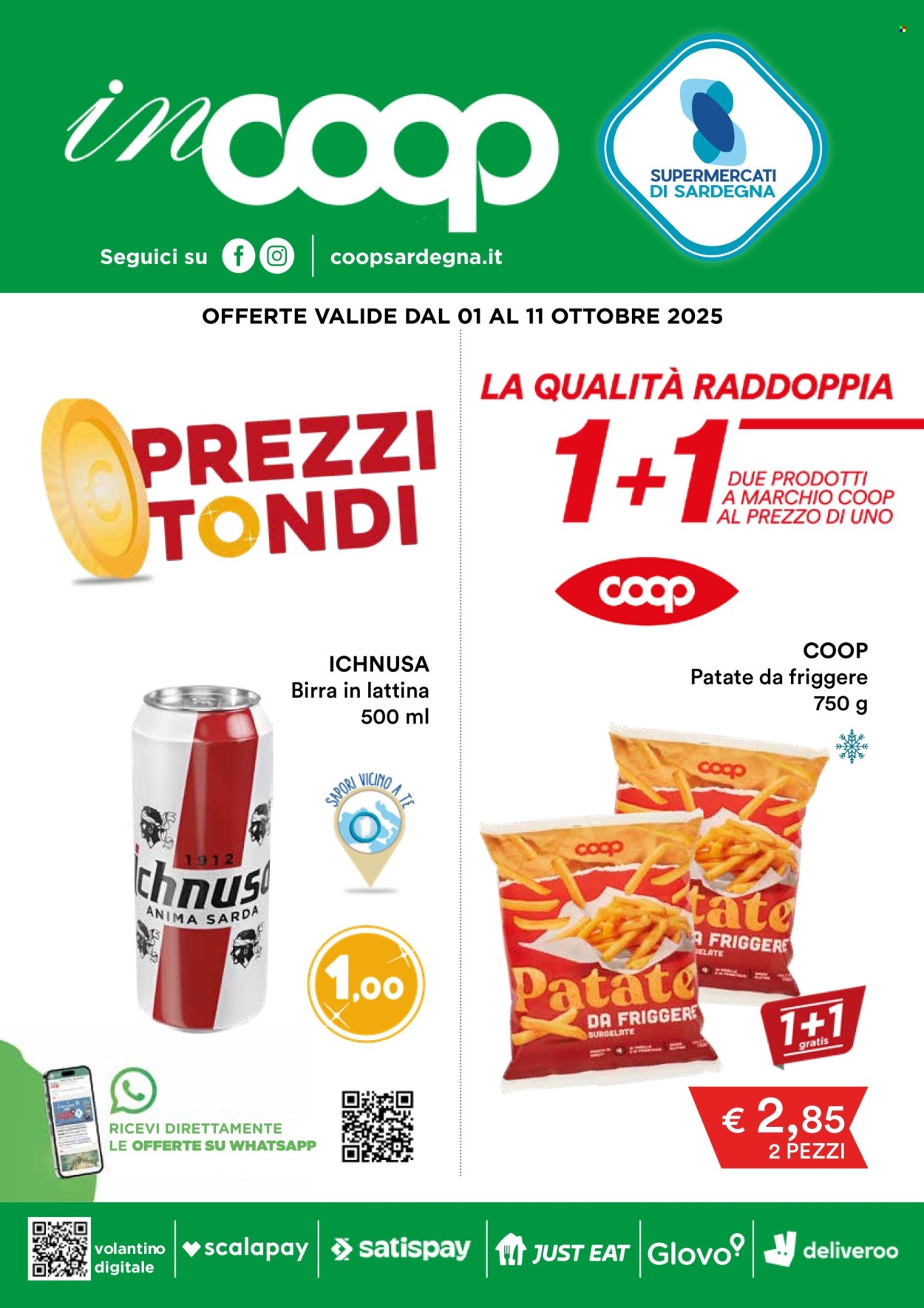 Volantino Coop - 1/10/2025 - 11/10/2025. Pagina 1