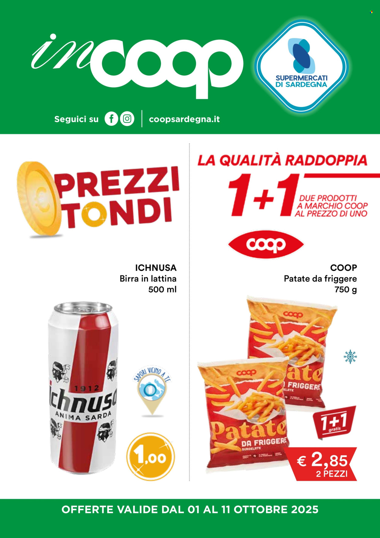 Volantino Coop - 1/10/2025 - 11/10/2025. Pagina 1