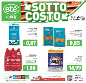 Volantino Eté - 30/9/2025 - 9/10/2025.