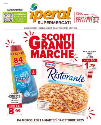 Volantino Iperal - 1/10/2025 - 14/10/2025.
