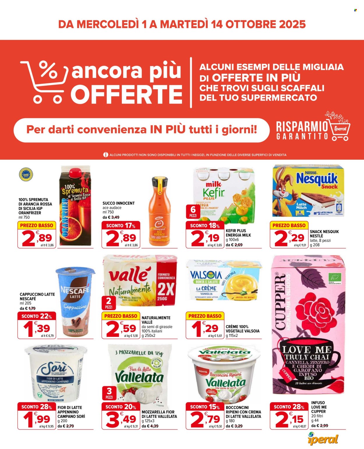 Volantino Iperal - 1/10/2025 - 14/10/2025. Pagina 1