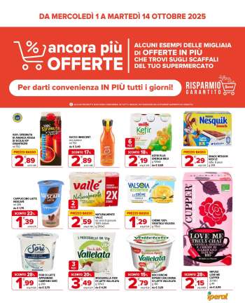 Volantino Iperal - 1/10/2025 - 14/10/2025.