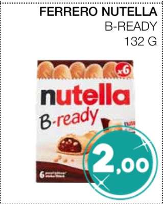 FERRERO nutella B-Ready