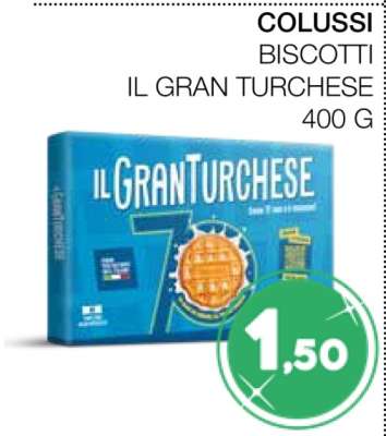 COLUSSI Biscotti Il Gran Turchese