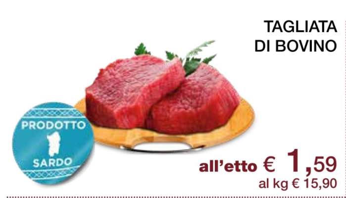 Tagliata di bovino