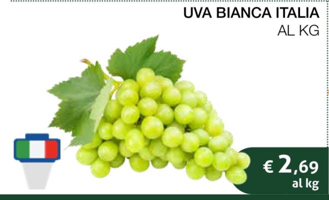UVA BIANCA ITALIA
