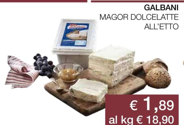 GALBANI MAGOR DOLCELATTE ALL’ETTO