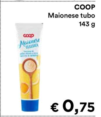 COOP Maionese tubo