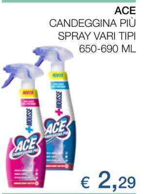 ACE CANDEGGINA PIU' SPRAY