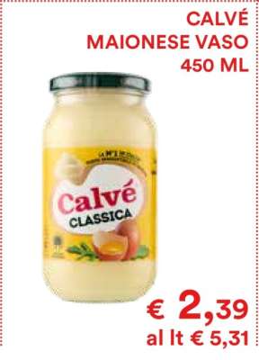 Calvé Maionese Vaso