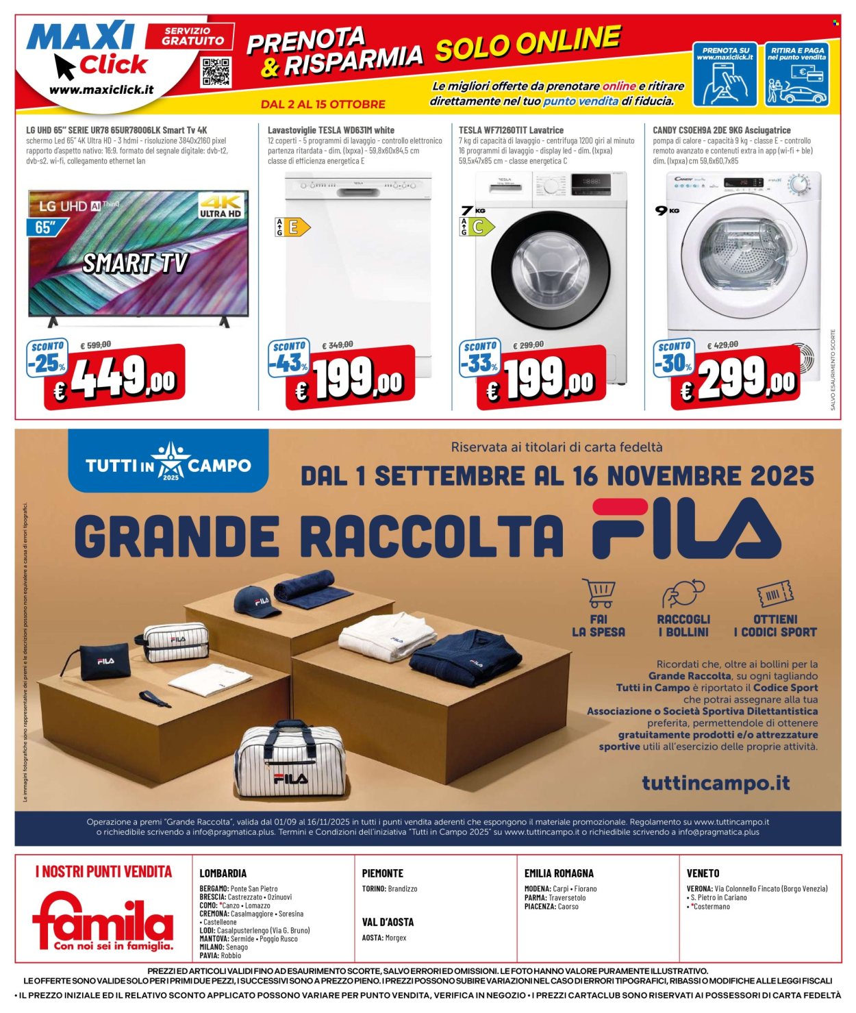 Volantino Famila - 2/10/2025 - 15/10/2025. Pagina 24