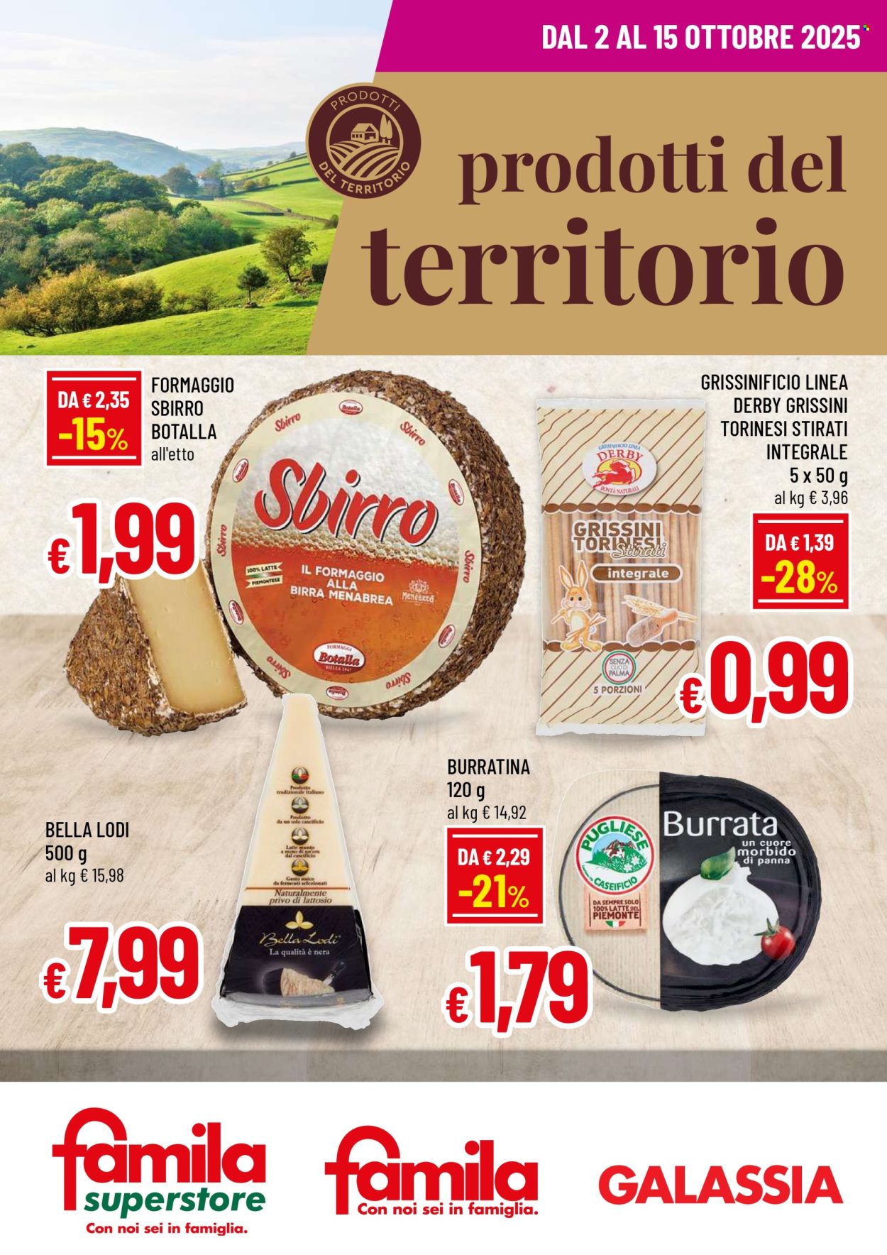 Volantino Famila - 2/10/2025 - 15/10/2025. Pagina 1