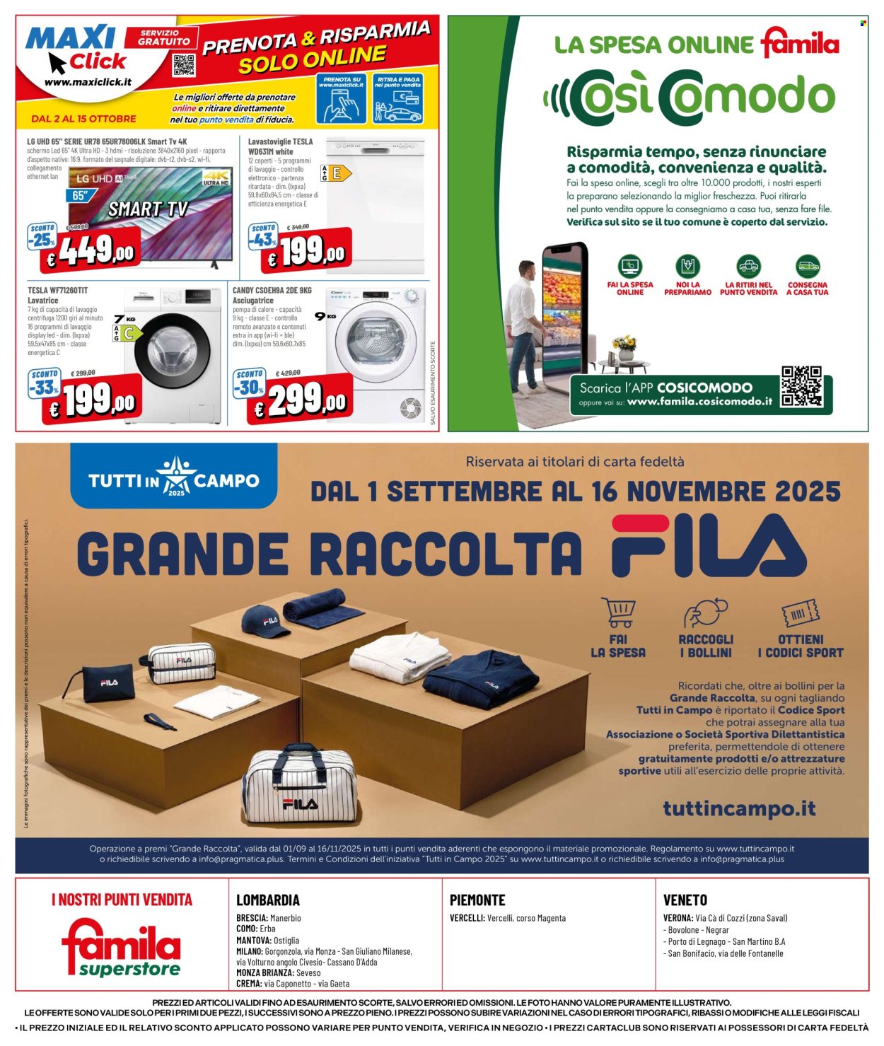 Volantino Famila - 2/10/2025 - 15/10/2025. Pagina 24