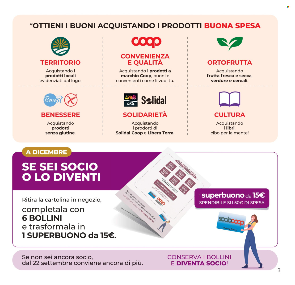 Volantino Coop - 25/9/2025 - 8/10/2025. Pagina 3