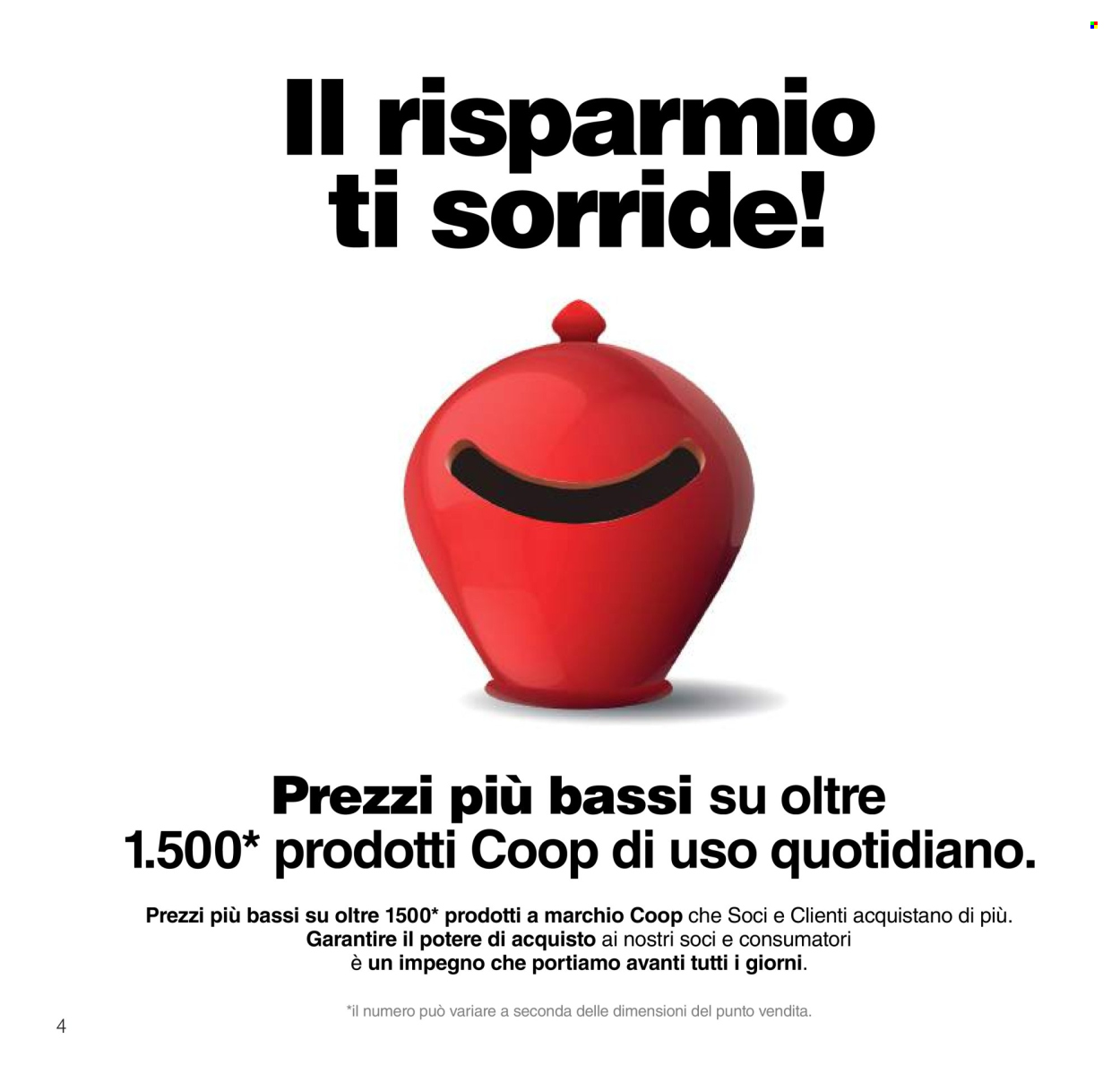 Volantino Coop - 25/9/2025 - 8/10/2025. Pagina 4