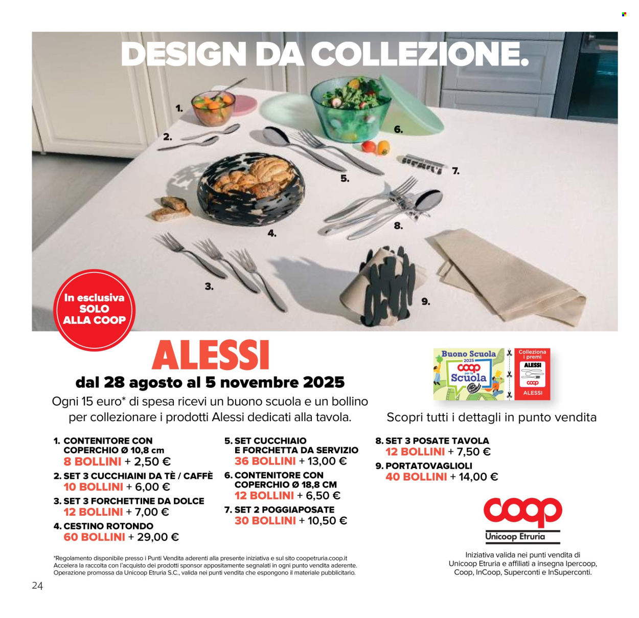 Volantino Coop - 25/9/2025 - 8/10/2025. Pagina 24