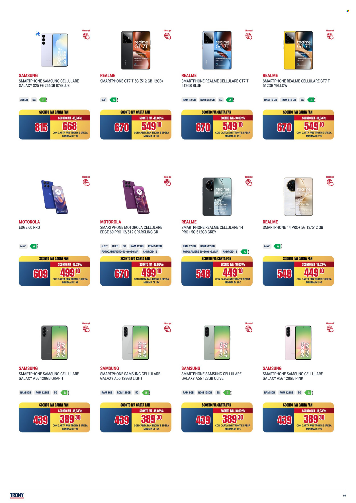 Volantino Trony - 2/10/2025 - 16/10/2025. Pagina 9