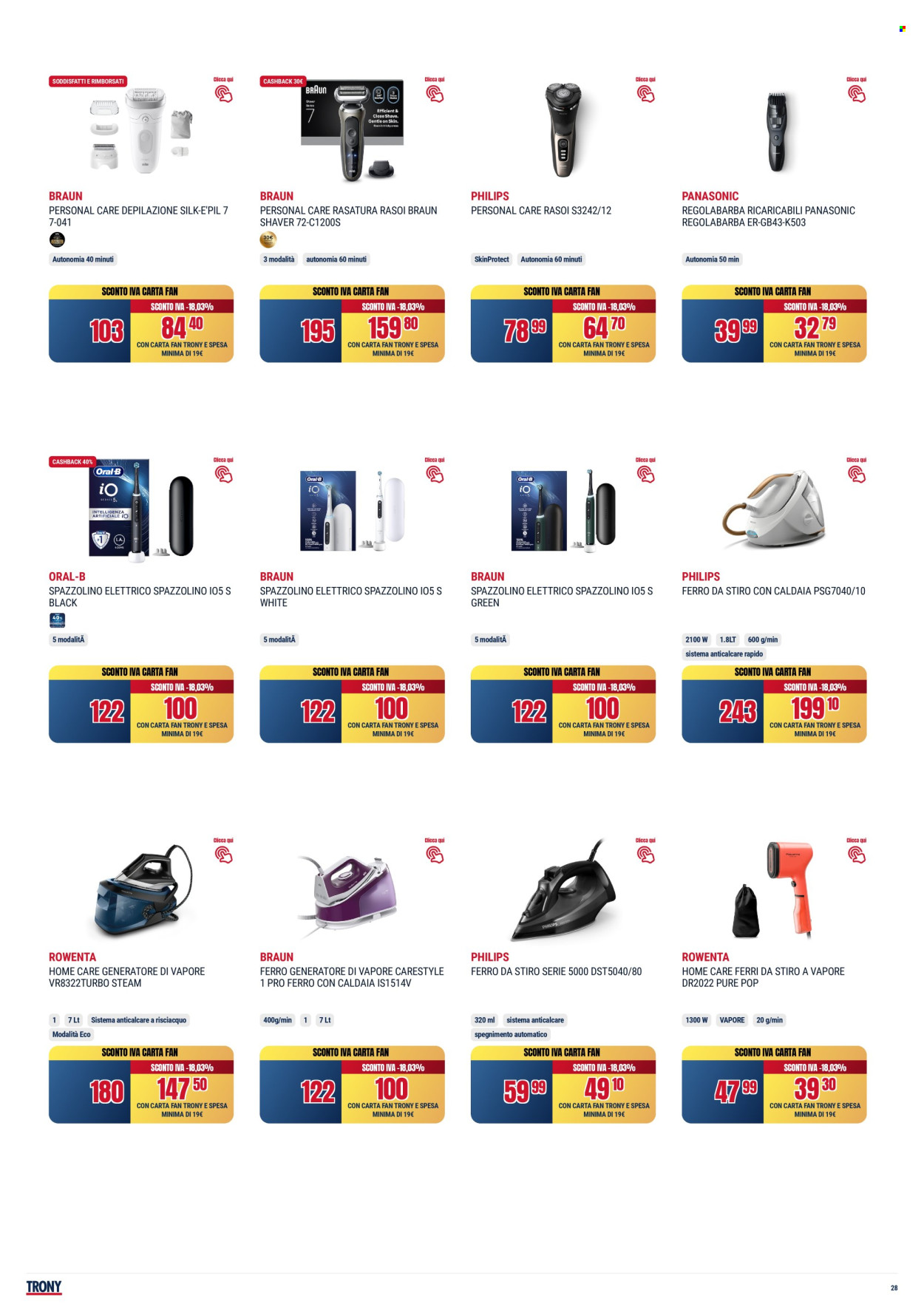 Volantino Trony - 2/10/2025 - 16/10/2025. Pagina 28