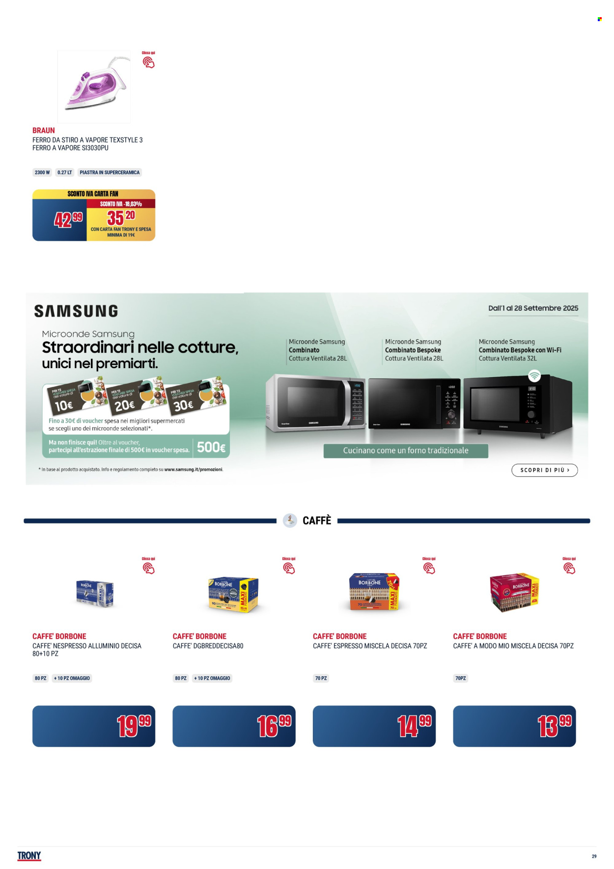Volantino Trony - 2/10/2025 - 16/10/2025. Pagina 29