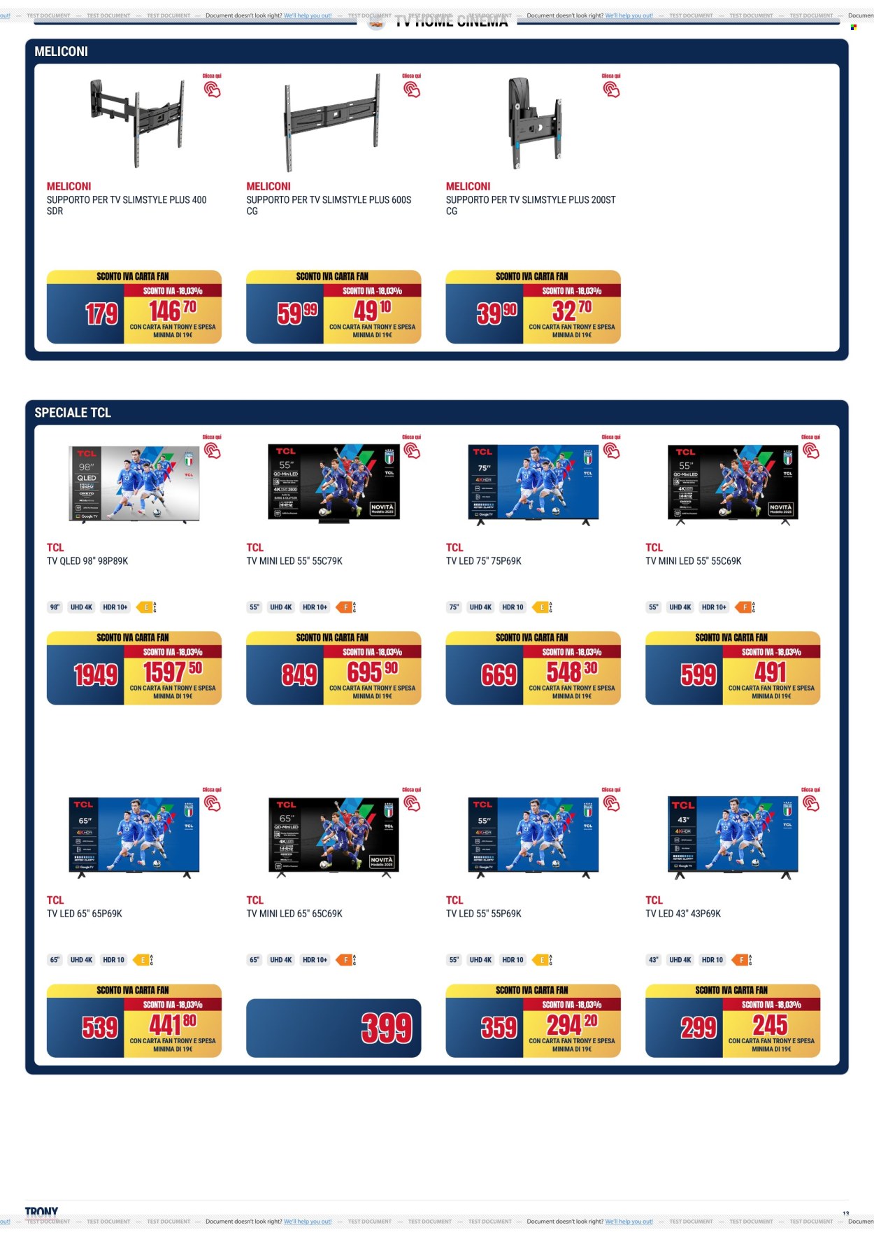 Volantino Trony - 2/10/2025 - 16/10/2025. Pagina 13