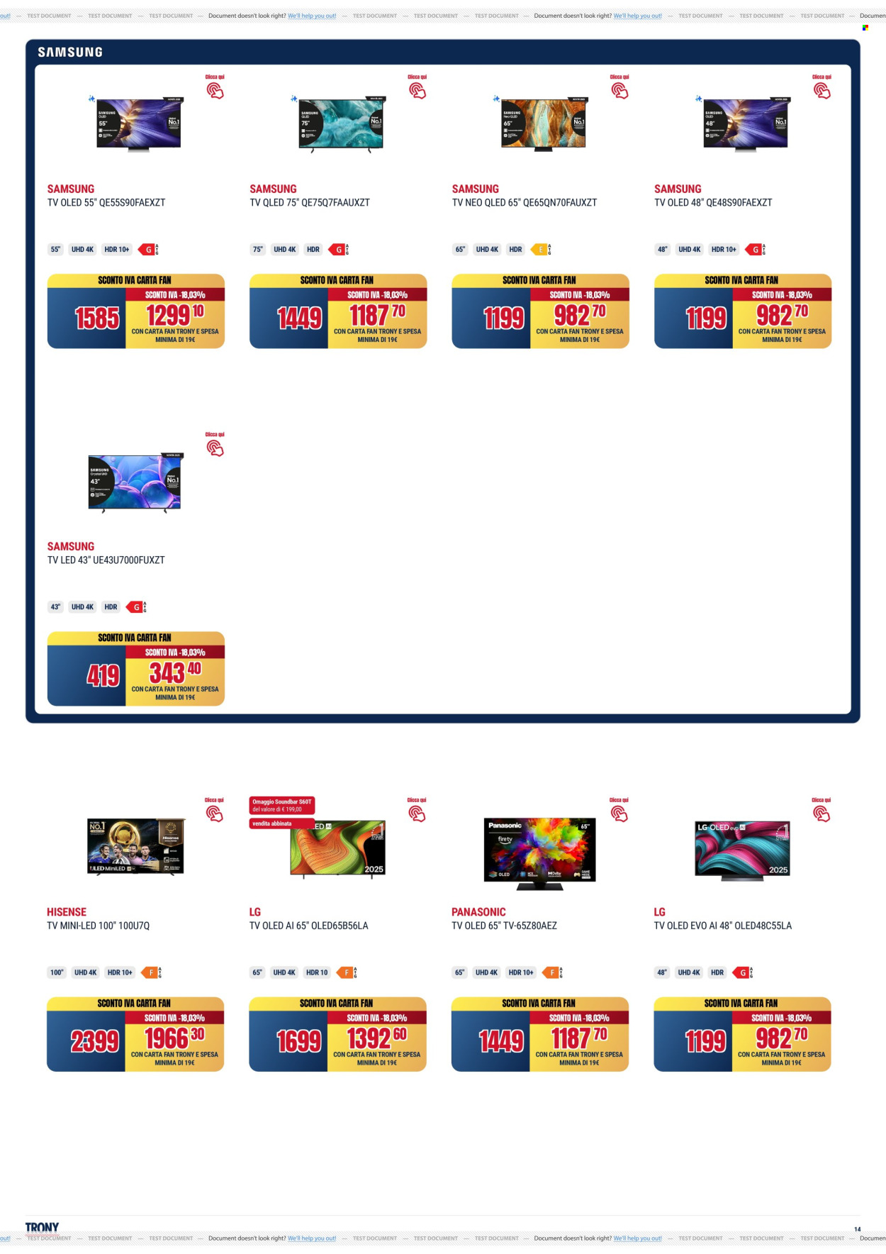 Volantino Trony - 2/10/2025 - 16/10/2025. Pagina 14
