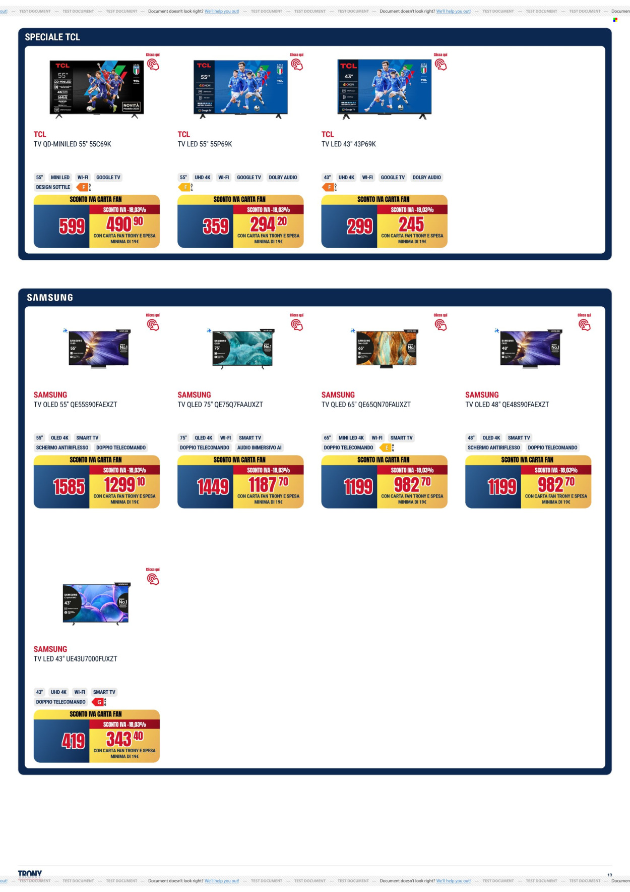 Volantino Trony - 2/10/2025 - 16/10/2025. Pagina 13