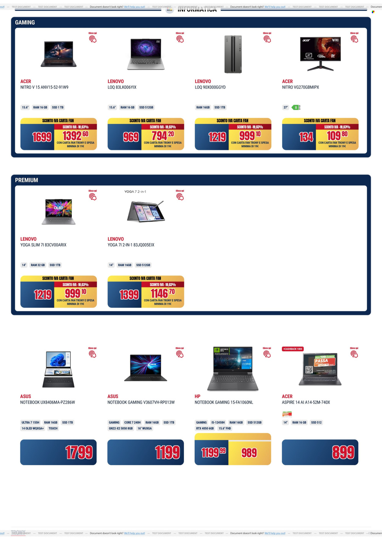 Volantino Trony - 2/10/2025 - 16/10/2025. Pagina 2