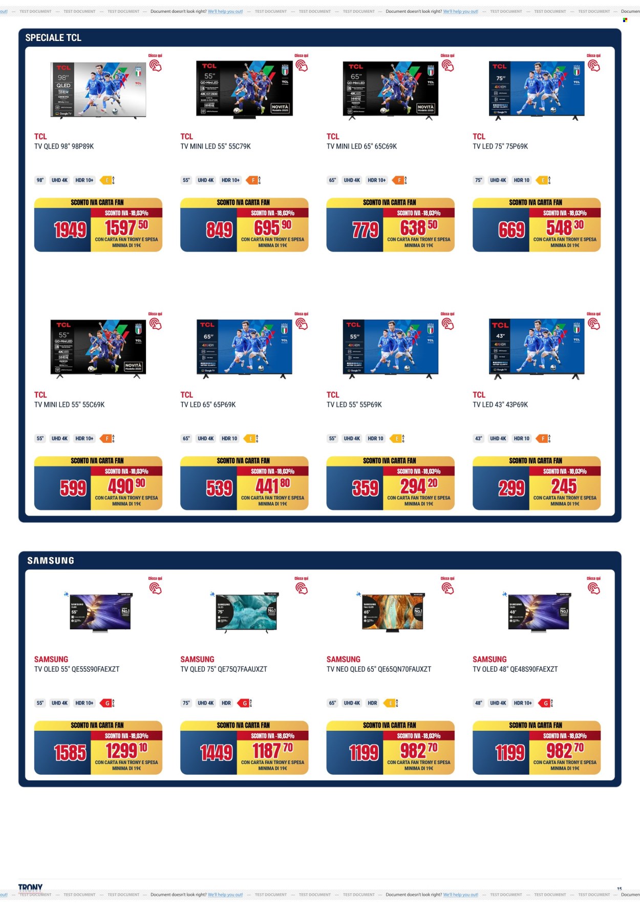 Volantino Trony - 2/10/2025 - 16/10/2025. Pagina 15