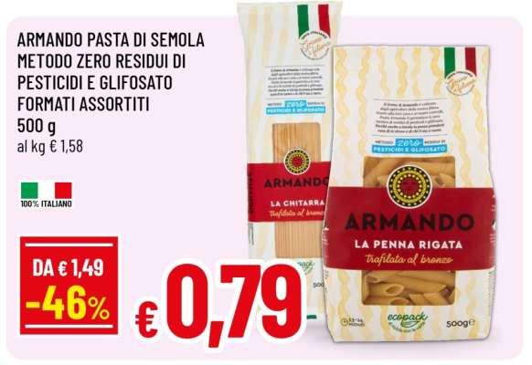 ARMANDO PASTA DI SEMOLA