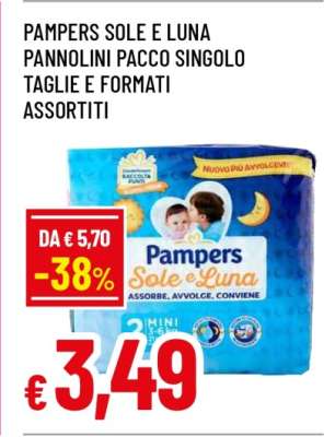 Pampers Sole e Luna