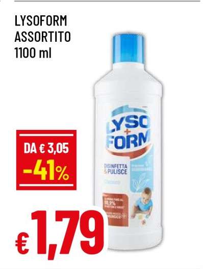LYSOFORM ASSORTITO 1100 ml