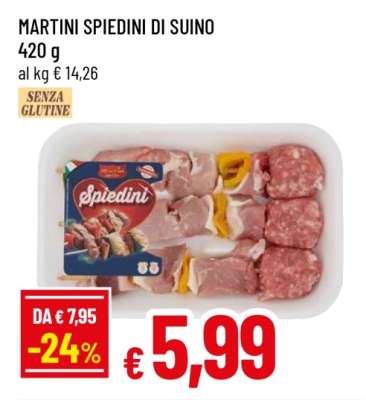 MARTINI SPIEDINI DI SUINO