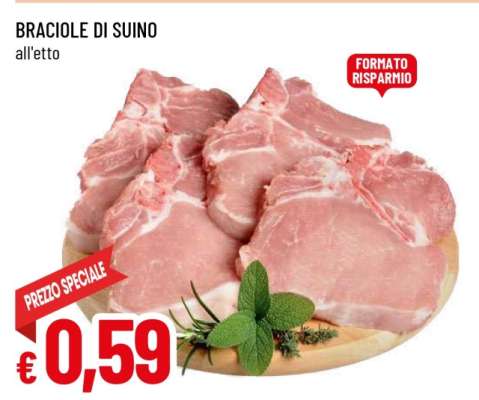 Braciole di suino