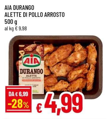 AIA Durango Alette di Pollo Arrosto