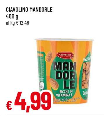 CIAVOLINO MANDORLE