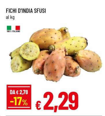 Fichi d'India sfusi