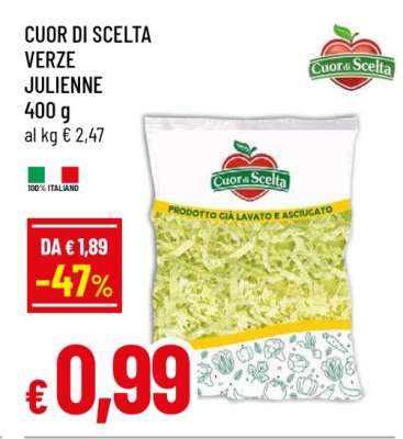 CUOR DI SCELTA VERZE JULIENNE