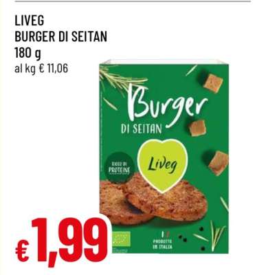 LIVEG BURGER DI SEITAN