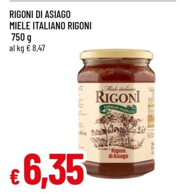RIGONI DI ASIAGO MIELE ITALIANO RIGONI