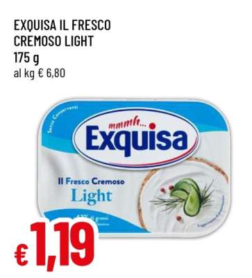 EXQUISA IL FRESCO CREMOSO LIGHT