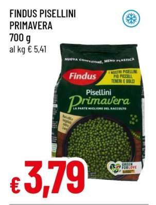 Findus Pisellini Primavera