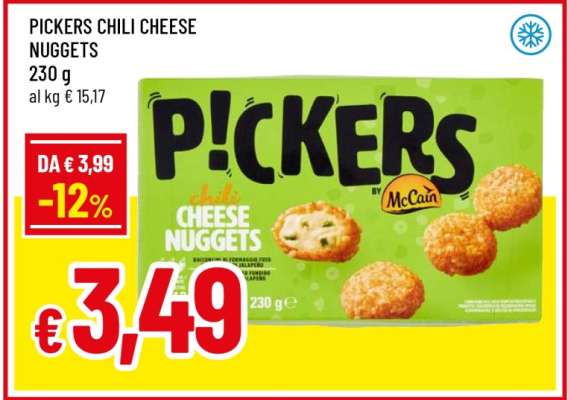 PICKERS CHILI CHEESE NUGGETS