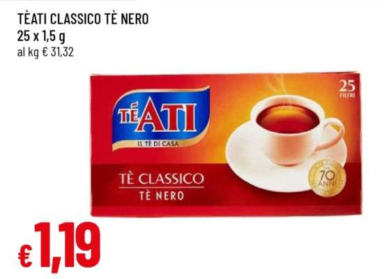 TÈATI CLASSICO TÈ NERO