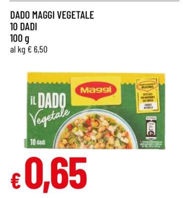 DADO MAGGI VEGETALE