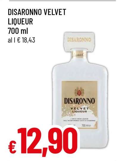DISARONNO VELVET LIQUEUR