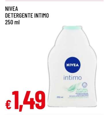 NIVEA DETERGENTE INTIMO